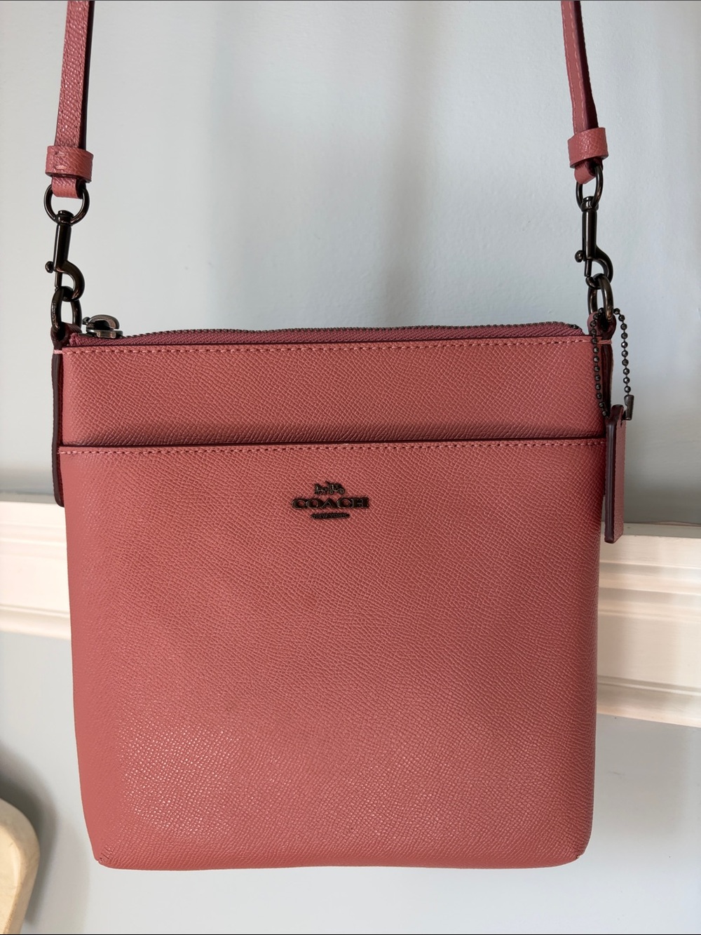 Coach Mauve Pink Crossbody Shoulder Bag